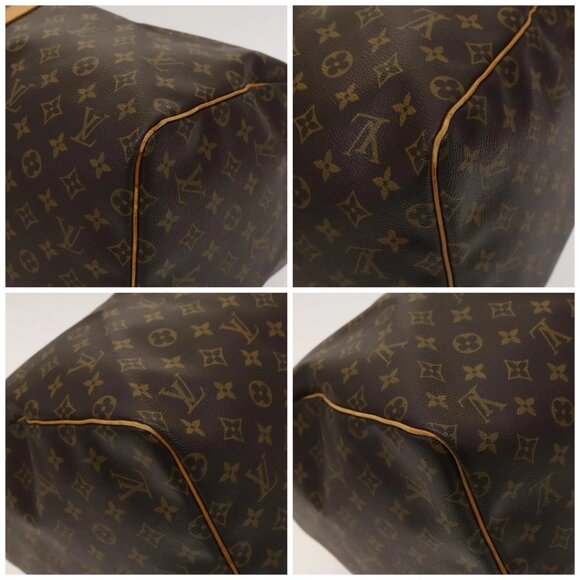 LOUIS VUITTON Monogram Keepall 55 Boston Bag M41424 LV Auth ar13527 - Picture 14 of 16